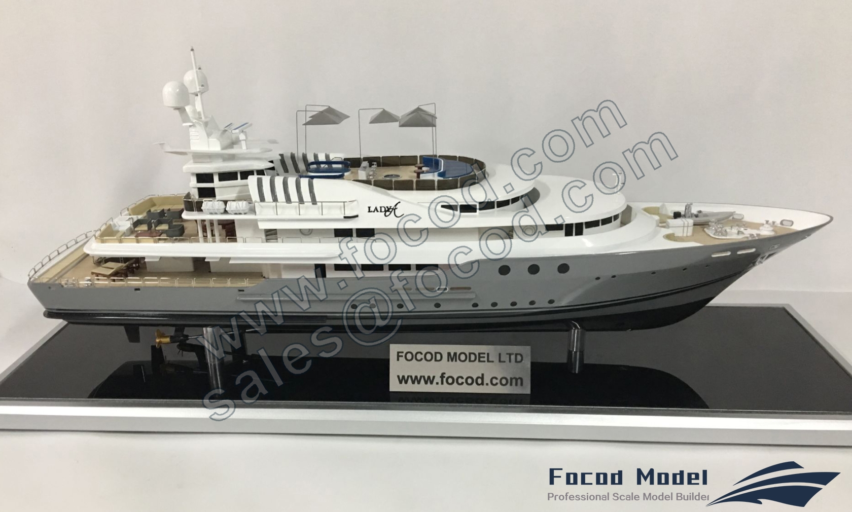customized model of 55米超级游艇
